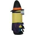 thumbnail image 3 of Gemmy Airblown Inflatable Kevin as Witch Universal, 3.5 ft Tall, Multicolored, 3 of 4