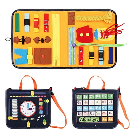 

Lacyie Felt Learning Board Educational Toy for Toddler Baby