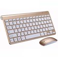 thumbnail image 1 of CAROOTU Cordless External Keyboard + Mouse Set Battery Powered Slim Keyboard 2.4G Automatic Pairing for Office PC Business Trip, 1 of 7