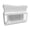 White, variant on M Buder 48 Stainless Steel Needle Meat Tenderizer Tool with Ergonomic Grip for Cooking Grilling and BBQ Black High Efficiency Kitchen Gadget (6.1 inches / 15.5 cm)