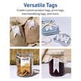 thumbnail image 4 of Avery Banner Rectangle Flag Tags, 1" x 3", Glossy White, 400 Total, 4 of 9