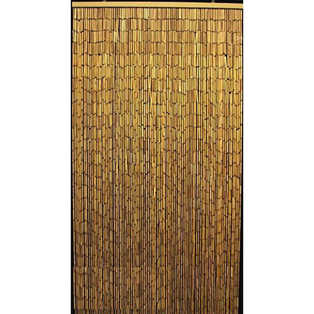 Handcrafted Natural Bamboo Beaded, Bamboo Beaded Curtains Outdoor