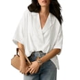 thumbnail image 1 of Top Astilish para mujer, casual, de verano, blanco, talla L, 1 of 9