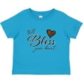 thumbnail image 3 of Inktastic Well Bless your Heart with Leopard Print Boys or Girls Toddler T-Shirt, 3 of 5