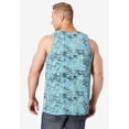 thumbnail image 2 of KingSize Men's Big & Tall Shrink-Less Lightweight Tank, 2 of 5