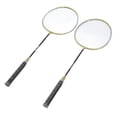 thumbnail image 1 of Raqueta de Bádminton Racket de 2, Fácil de Operar a la Prueba de Impacto de la Raqueta de Shuttlecock de Aleación para Juegos de atrenamiento para adultos adolescentes adolescentes, 1 of 7
