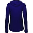 thumbnail image 3 of Holloway Sportswear XS Womens 3D Regulate Lightweight Pullover Purple Heather 222753, 3 of 5