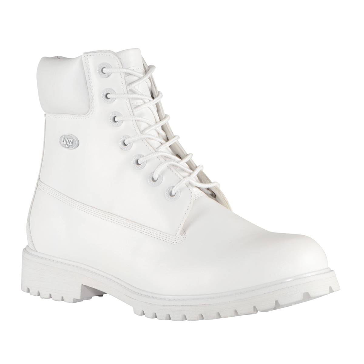 white lugz boots