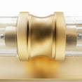thumbnail image 4 of Hunter - Lenlock 2-light Alturas Gold, Medium Size Vanity Light, Dimmable, Modern Style, for Bedrooms, Kitchens, Dining, Living Rooms - 19927, 4 of 7