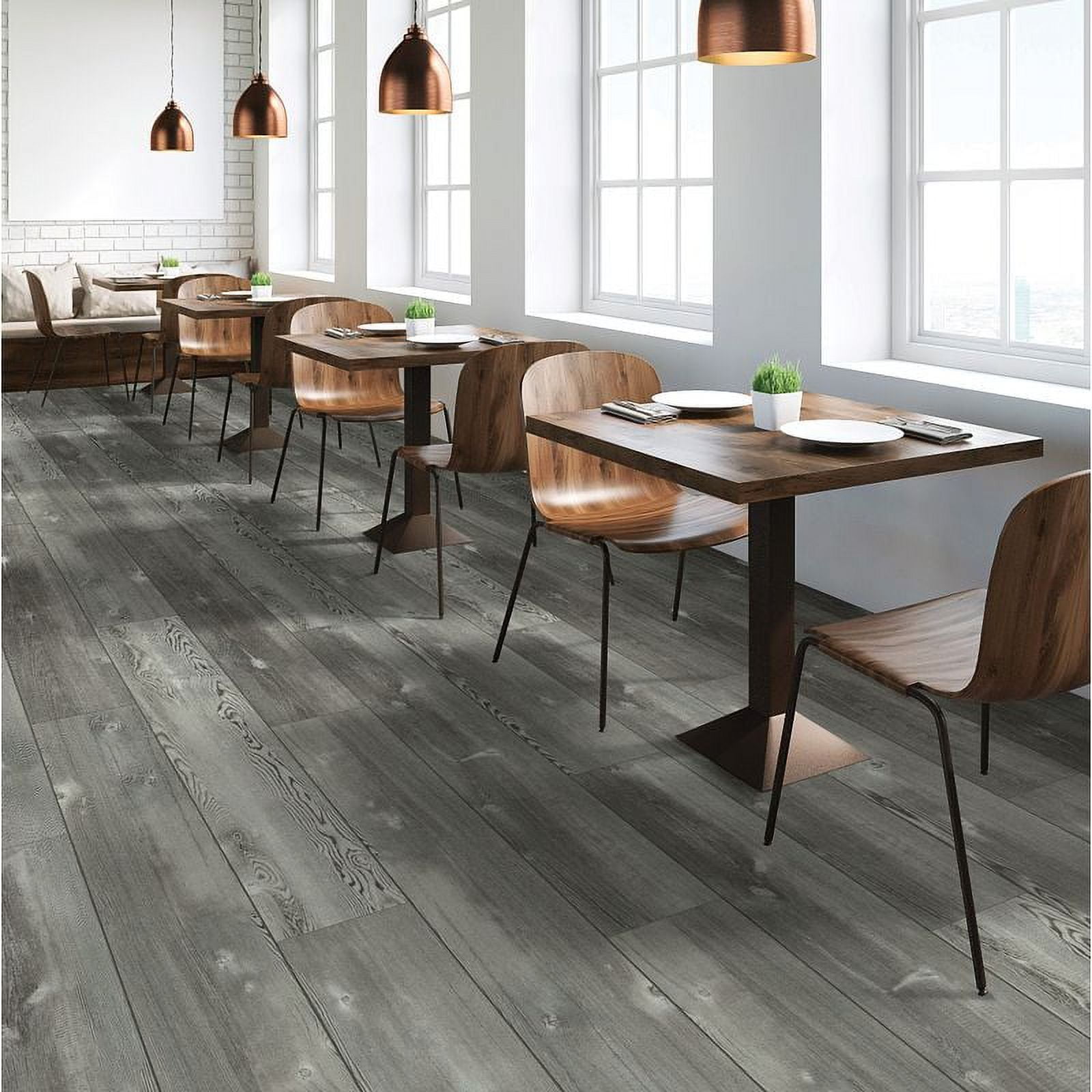 Timber Trail 9 in. x 59 in. Color Smoky Pine, Luxury Vinyl Plank Flooring (21.79 sq. ft. / Carton) (6 Planks)