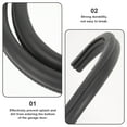 MANLINGDA Garage Door Threshold Seal Strip Weather Stripping