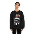 thumbnail image 3 of Family Lawyer Elf Unisex Sweatshirt, S-2XL Christmas Holidays Law School, 3 of 9