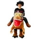 thumbnail image 5 of leyfeng Disfraz inflable de dinosaurio para montar en adultos, vestido de fantasía inflable para Halloween, vestido de Cosplay, 5 of 7