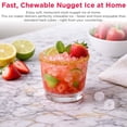thumbnail image 5 of Frigidaire Gallery 33 lbs. Touchscreen Nugget Ice Maker with Dispenser, Self-Cleaning Countertop Ice Machine, White, 5 of 13