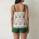 thumbnail image 5 of Trajes de baño para mujer, Trajes de baño para mujer, Traje de baño bikini sin espalda con tirantes, Traje de baño bikini con bloques de color y hombros descubiertos, Tankini, Traje de baño dividido p, 5 of 5