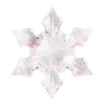 thumbnail image 3 of Snowflake Ornament, Decoration Accessory Practical Hangable Romantic Exquisite  For Parties Weddings Decor For Christmas Trees 4.5cm Snowflakes Ornament, 3 of 8
