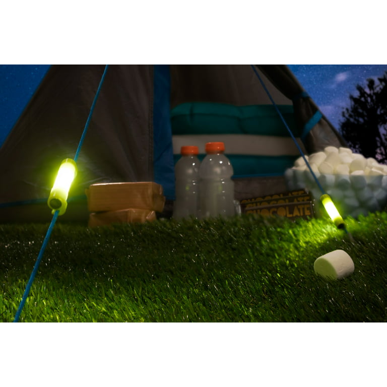 Begge Stor vrangforestilling forarbejdning Brightz Clip-on LED Guyline Tent String Lights, Tentbrightz, 2pc -  Walmart.com