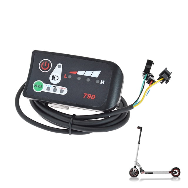 Electric Scooter Display Control Panel LED Power Display Electric Bicycle Battery Speed Multifunctional Dashboard Panel