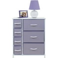 thumbnail image 7 of Sorbus Dresser w/ 7 Drawers, Furniture Storage & Chest Tower for Bedroom Purple, 7 of 7