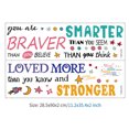 thumbnail image 3 of fastboy 2pcs Wall Sticker Colorful Removable Poster Modern Creatively Universal DIY Wallpaper Background for TV Corridor, 3 of 6
