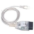 thumbnail image 4 of Car Diagnostic Cables, Sturdy  Wear Resistant Lightweight OBD2 USB Cable Interface  Replacement for Three Series E90 E91 E92 E93 2006-2011 for Auto, 4 of 7