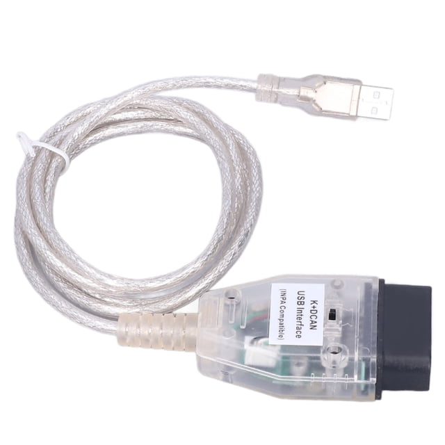 OBD2 USB Cable Interface, Sturdy Car Diagnostic Cables Wear Resistant Stable for Auto