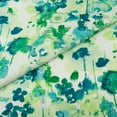 thumbnail image 4 of Waverly Inspirations 45" x 2 yd 100% Cotton Floral Sewing & Craft Fabric, Teal, 4 of 4