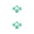 thumbnail image 3 of kurtrusly 50pieces Realistic Appearance Fabric For Natural Looking Clothing Multiple Colors Available Wide Application Albums Cyan 4.5cm 2Set, 3 of 6