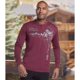 thumbnail image 2 of Atlas For Men - Camiseta para Hombre - Pack de 2 (Burdeos, Crudo), 2 of 4