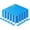 Blue, variant on EVA Interlocking Mats, Puzzle Floor Tiles, Foam Floor Padding with Border for Furniture, Home Space, Living Room, Garage 11,15,32,99 SQFT