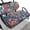 Bohemian Flower, variant on Garronmavis Purple Marble Golf Cart Seat Covers Accessories for Women Men Universal Fit Breathable Polyester Split Backrest Front Seat Cover Easy to Install for All Brand