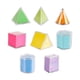 thumbnail image 1 of 8 piezas de sólidos geométricos, bloques multicolores de matemáticas tempranas, reconocimiento de formas, juguete de aprendizaje extraíble para ayuda, 1 of 9