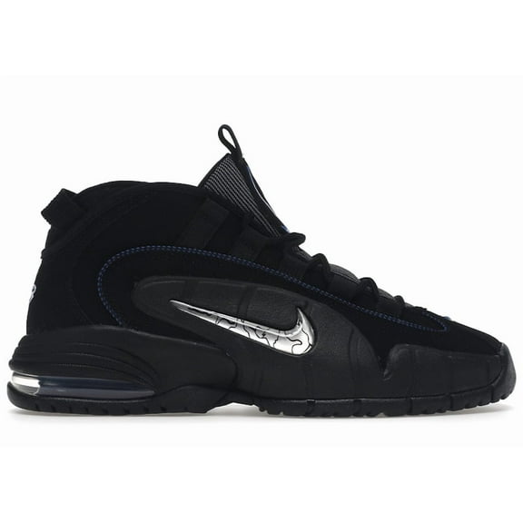 Nike Men's Air Max Penny 1 All-Star Black Metallic Silver Basketball Shoes, from StockX