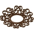 thumbnail image 2 of 30"OD x 11 1/2"ID x 1"P Reims Architectural Grade PVC Pierced Ceiling Medallion, Copper, 2 of 10