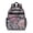 Black-15, variant on Rustic Paisley Boho Backpack Durable & Adjustable School Bag with Chest Strap