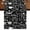 Black, variant on Grey Kitchenware Burlap Cotton Table Runner 13x70 Inches Long, Modern Funny Cook Tools Spoons Forks Farmhouse Table Runners, Outdoor Dining Tablecloths Decor for Baby Shower/Party/Wedding