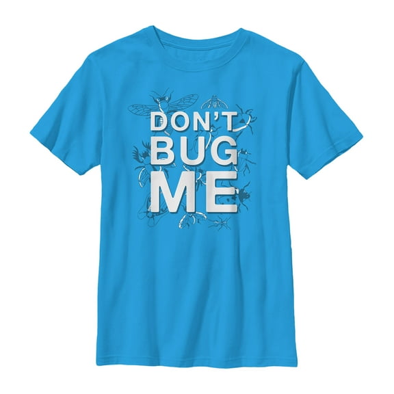 Boy's Lost Gods Don't Bug Me  Graphic Tee Turquoise X Large