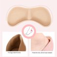 thumbnail image 2 of 10 Pairs Heel Protector Supple Breathable Adhesive Insoles Patches Thicken Outdoor Sports 4D Feet Care Sticker for Use Leopard Print, 2 of 9