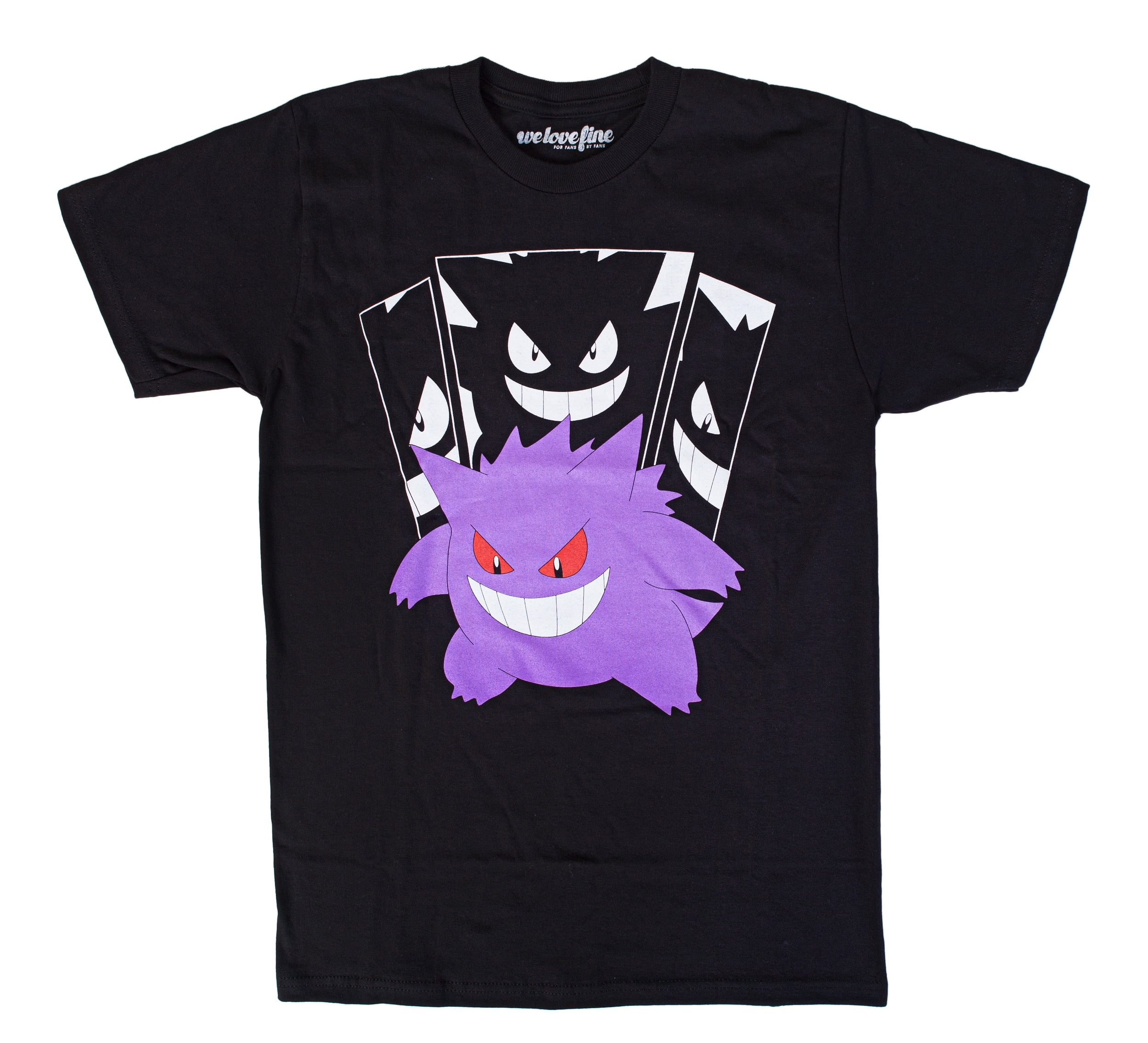 Pokemon Gengar in the Shadows Graphic TShirt S