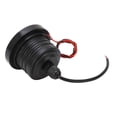 thumbnail image 3 of 2 Pcs 3in Round LED Fog Light Bulbs High Brightness Angel Eye Projector Lamp IP65 Waterproof Universal Fit for Car, 3 of 5