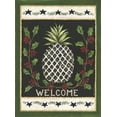 thumbnail image 2 of Shamp, Cindy 25x32 Black Ornate Wood Framed with Double Matting Museum Art Print Titled - Welcome Pineapple, 2 of 4