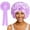 Purple, variant on Silk Bonnet for Sleeping Women Satin Bonnet Double Layer Satin Lined Hair Bonnet with Tie Band Curly Hair-Purple