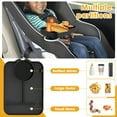 thumbnail image 5 of Keyohome Car Seat Snack Tray with Cup Holder Silicone Car Seat Travel Tray Quick Attach Car Seat Travel Holder Plate, 5 of 11