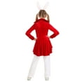thumbnail image 6 of Girl's Dignified White Rabbit Costume, 6 of 6