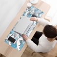 thumbnail image 3 of "31.5 X 11.8 Inch XL Mouse Pad - Japanese Blue & White Wave, Non-Slip Rubber Base", 3 of 7