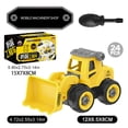 thumbnail image 2 of Esaierr Toddler Toy Truck for 3-6Y DIY Removable Assembly Nut Assembly Skidding Excavator Kids Toy, 2 of 5