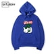 thumbnail image 4 of Sudadera con capucha de forro polar con estampado de diseño de hip hop y marihuana para hombre y mujer, ropa de invierno divertida y negra para otoño, 4 of 5
