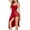 Red-08, variant on DISKEBUISS Women's Sexy Lingerie Sexy Lace Wrapped Hip Hollow Suspender Dress Nightgown