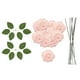 thumbnail image 4 of 25 piezas de cajas de decoración de boda de flores artificiales rosas set 3d de aspecto real romántico con tallo para aniversarios del festival, 4 of 8