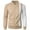 Khaki, variant on Naughtyhood Men's Outerwear Jackets & Coats Mens Light Jackets Casual Men Zipper Stand Collar Color Blocking Casual LooseCoat Cardigan Long Sleeved Hatless Casual Loose Coat